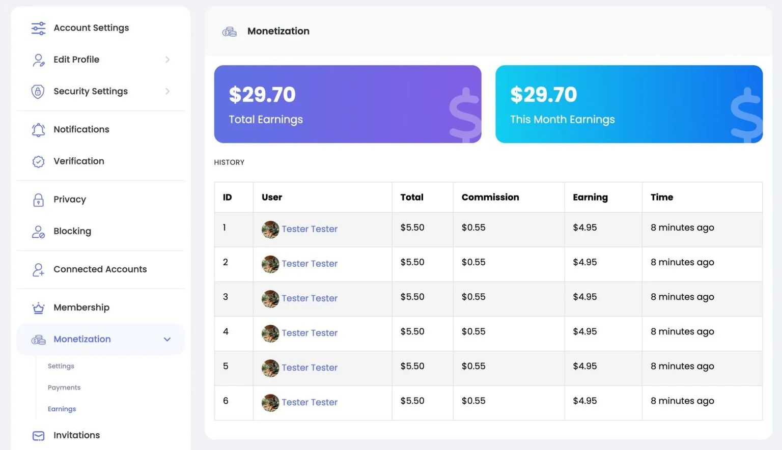 Let creators earn — and take your cut
